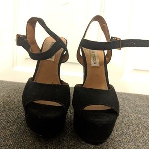 Black Steve Madden heels